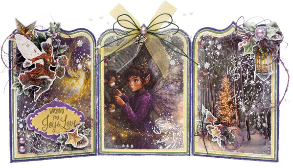 Studio Light Fairy Christmas A4 Christmas Designer Paper Pad (SL-ES-DPP337) Studio Light Fairy Christmas A4 Christmas Designer Paper Pad (SL-ES-DPP337)