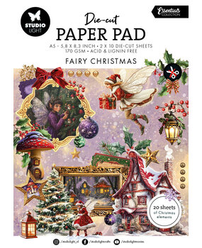 Studio Light Fairy Christmas A5 Christmas Die-Cut Paper Pad (SL-ES-DCPP334) Studio Light Fairy Christmas A5 Christmas Die-Cut Paper Pad (SL-ES-DCPP334)