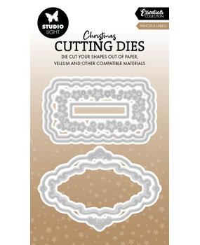 Studio Light Fanciful Labels Christmas Cutting Die (SL-ES-CD1018) Studio Light Fanciful Labels Christmas Cutting Die (SL-ES-CD1018)