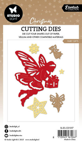 Studio Light Fairy Gifts Christmas Cutting Die (SL-ES-CD1017) Studio Light Fairy Gifts Christmas Cutting Die (SL-ES-CD1017)