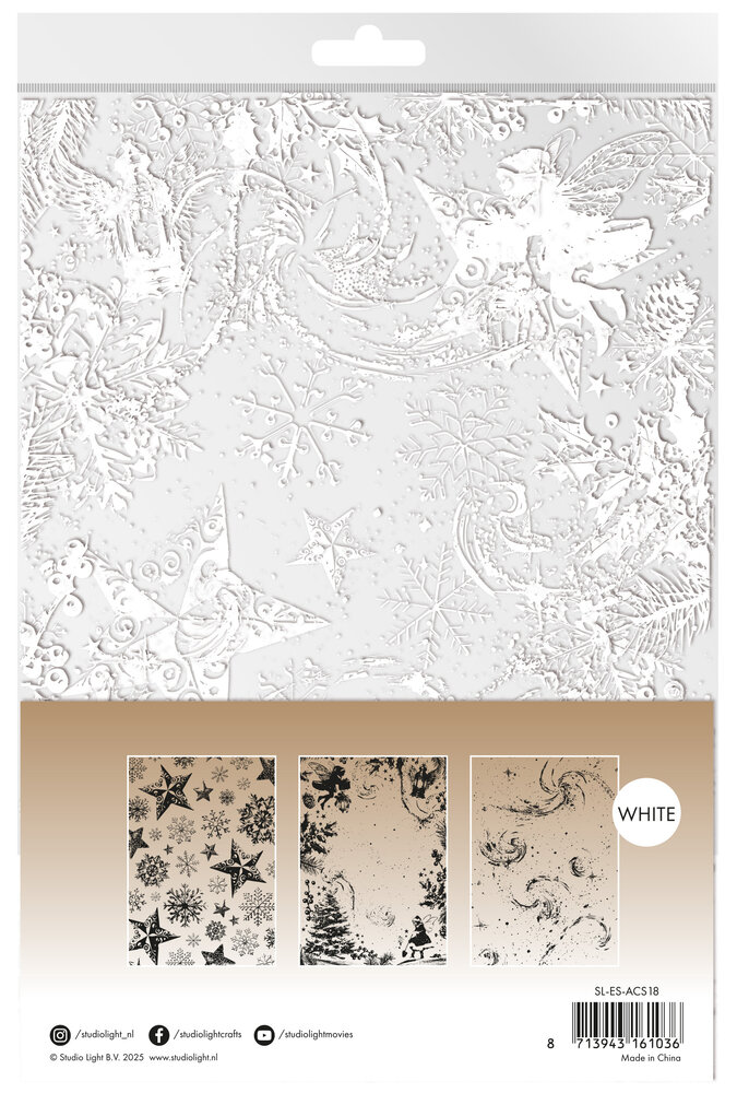 Studio Light Fairy Christmas A5 Christmas Acetate Sheets (SL-ES-ACS18) Studio Light Fairy Christmas A5 Christmas Acetate Sheets (SL-ES-ACS18)