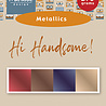 Marianne Design Hi Handsome! A5 Metallics Cardstock (PK9210) Marianne Design Hi Handsome! A5 Metallics Cardstock (PK9210)