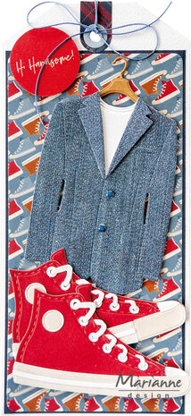 Marianne Design Collectable Gentlemen's Jacket (COL1573) Marianne Design Collectable Gentlemen's Jacket (COL1573)
