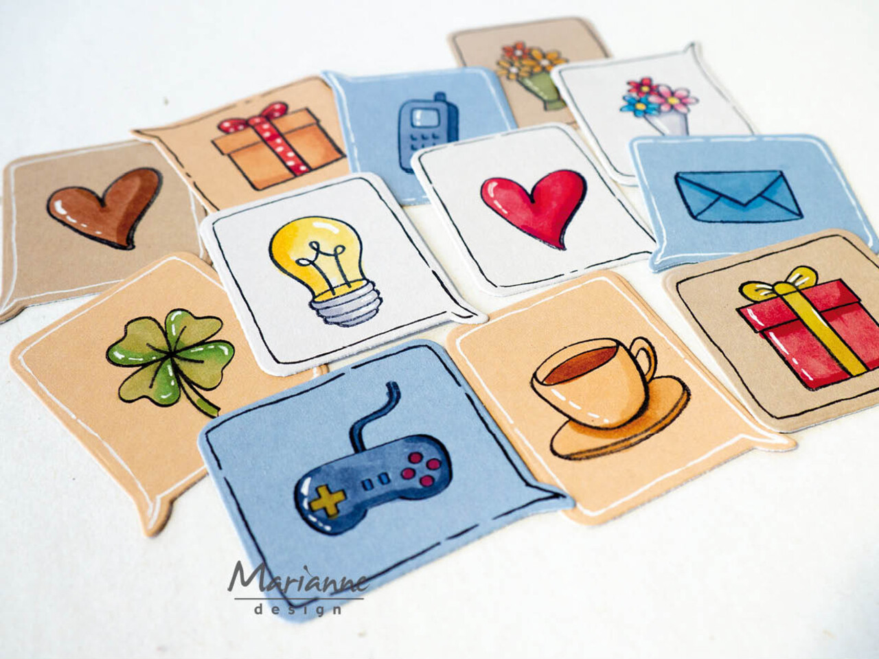 Marianne Design Clear Stamps Chat Bubbles (CS1176) Marianne Design Clear Stamps Chat Bubbles (CS1176)