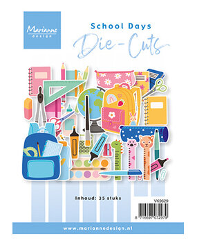 Marianne Design Die-cuts School Days (VK9629)