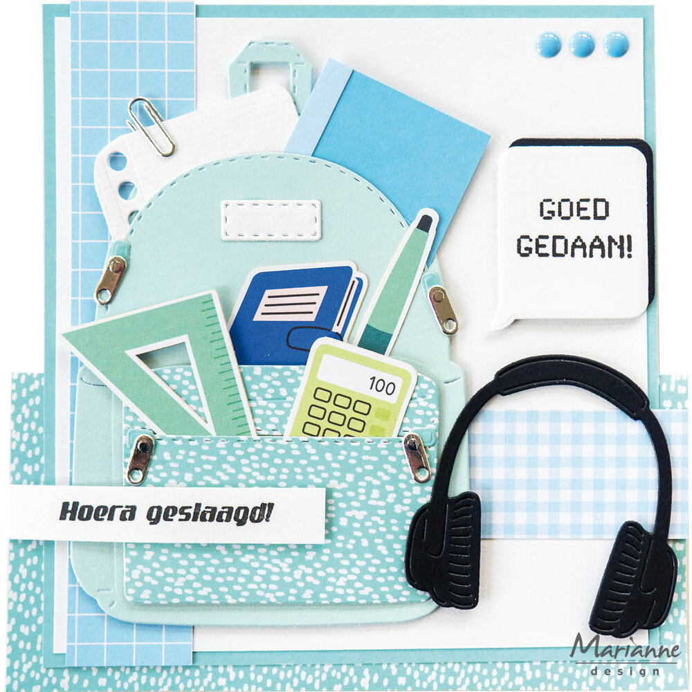 Marianne Design Die-cuts School Days (VK9629) Marianne Design Die-cuts School Days (VK9629)