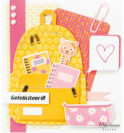 Marianne Design Die-cuts School Days (VK9629) Marianne Design Die-cuts School Days (VK9629)