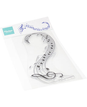 Marianne Design Clear Stamps Music Swirl (CS1174) Marianne Design Clear Stamps Music Swirl (CS1174)