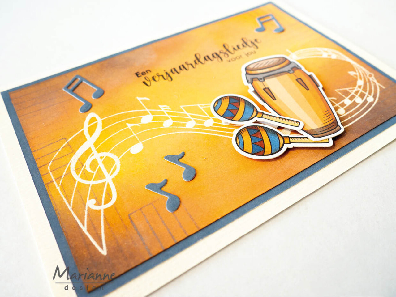 Marianne Design Clear Stamps Music Swirl (CS1174) Marianne Design Clear Stamps Music Swirl (CS1174)