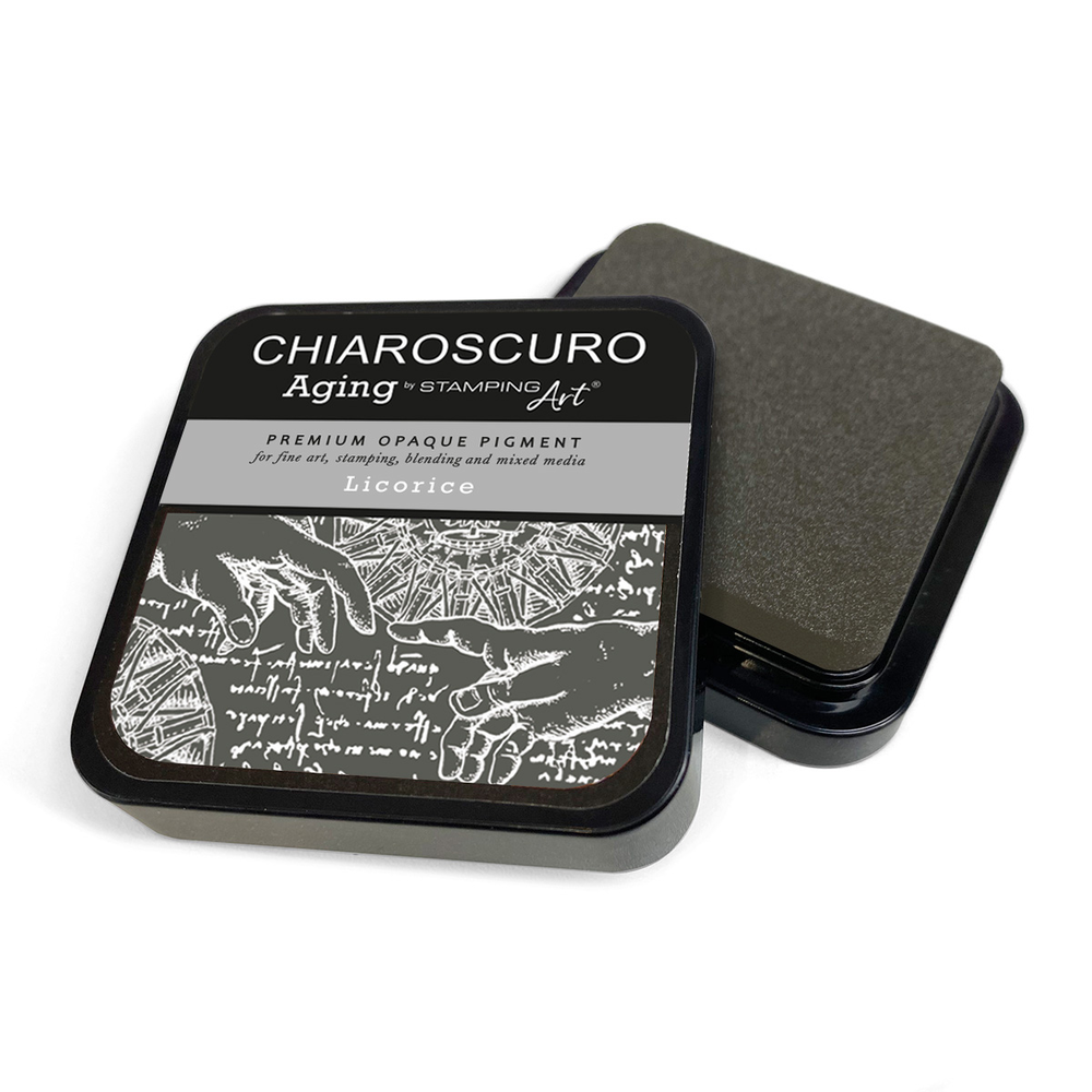 Ciao Bella Chiaroscuro Aging Ink Pad Licorice (PKA106)