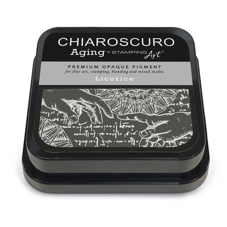 Ciao Bella Chiaroscuro Aging Ink Pad Licorice (PKA106)