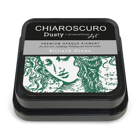 Ciao Bella Chiaroscuro Dusty Ink Pad Billiard Green (PKD126) Ciao Bella Chiaroscuro Dusty Ink Pad Billiard Green (PKD126)