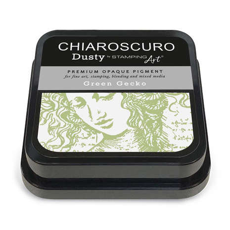 Ciao Bella Chiaroscuro Dusty Ink Pad Green Gecko (PKD130)