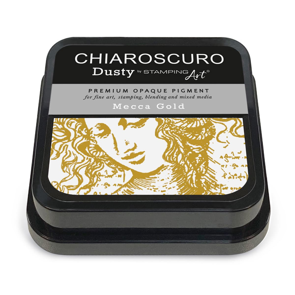 Ciao Bella Chiaroscuro Dusty Ink Pad Mecca Gold (PKD108) Ciao Bella Chiaroscuro Dusty Ink Pad Mecca Gold (PKD108)