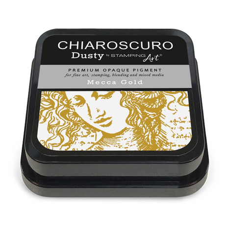 Ciao Bella Chiaroscuro Dusty Ink Pad Mecca Gold (PKD108) Ciao Bella Chiaroscuro Dusty Ink Pad Mecca Gold (PKD108)