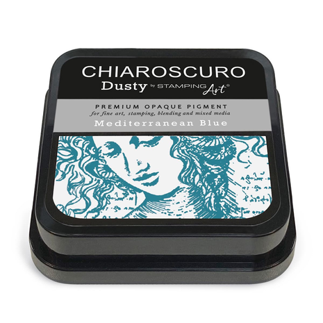 Ciao Bella Chiaroscuro Dusty Ink Pad Mediterranean Blue (PKD122)