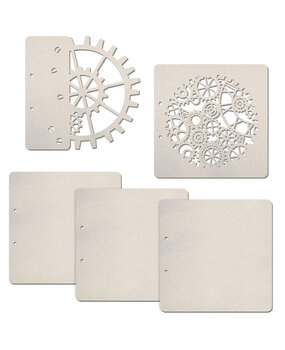 Ciao Bella Industrial Album Pages (5pcs) (KSV012)