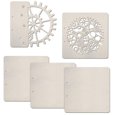 Ciao Bella Industrial Album Pages (5pcs) (KSV012) Ciao Bella Industrial Album Pages (5pcs) (KSV012)