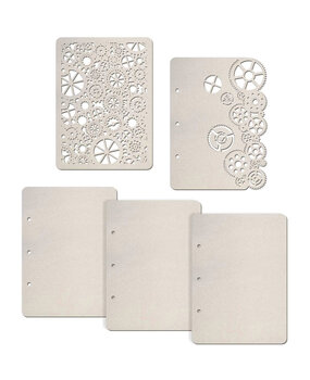 Ciao Bella Gears Album Pages (5pcs) (KSV013)