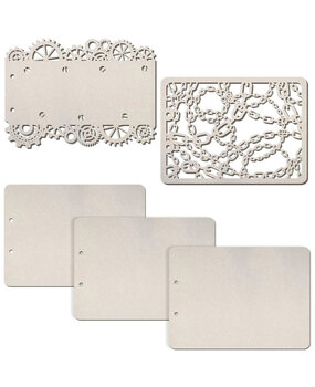 Ciao Bella Chains Album Pages (5pcs) (KSV014)