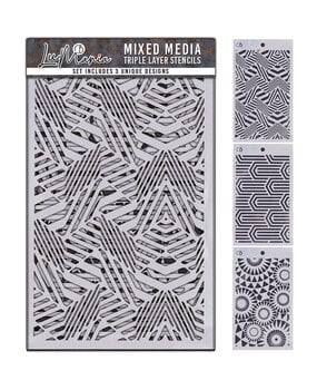 Ciao Bella Stencil Mix Triple Layer Set #003 (MD003)