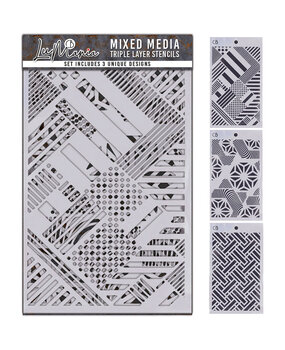Ciao Bella Stencil Mix Triple Layer Set #005 (MD005)