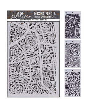 Ciao Bella Stencil Mix Triple Layer Set #006 (MD006)
