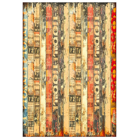 Ciao Bella Journey Ahead A4 Mixed Media Rice Paper (4pcs) (MF006)