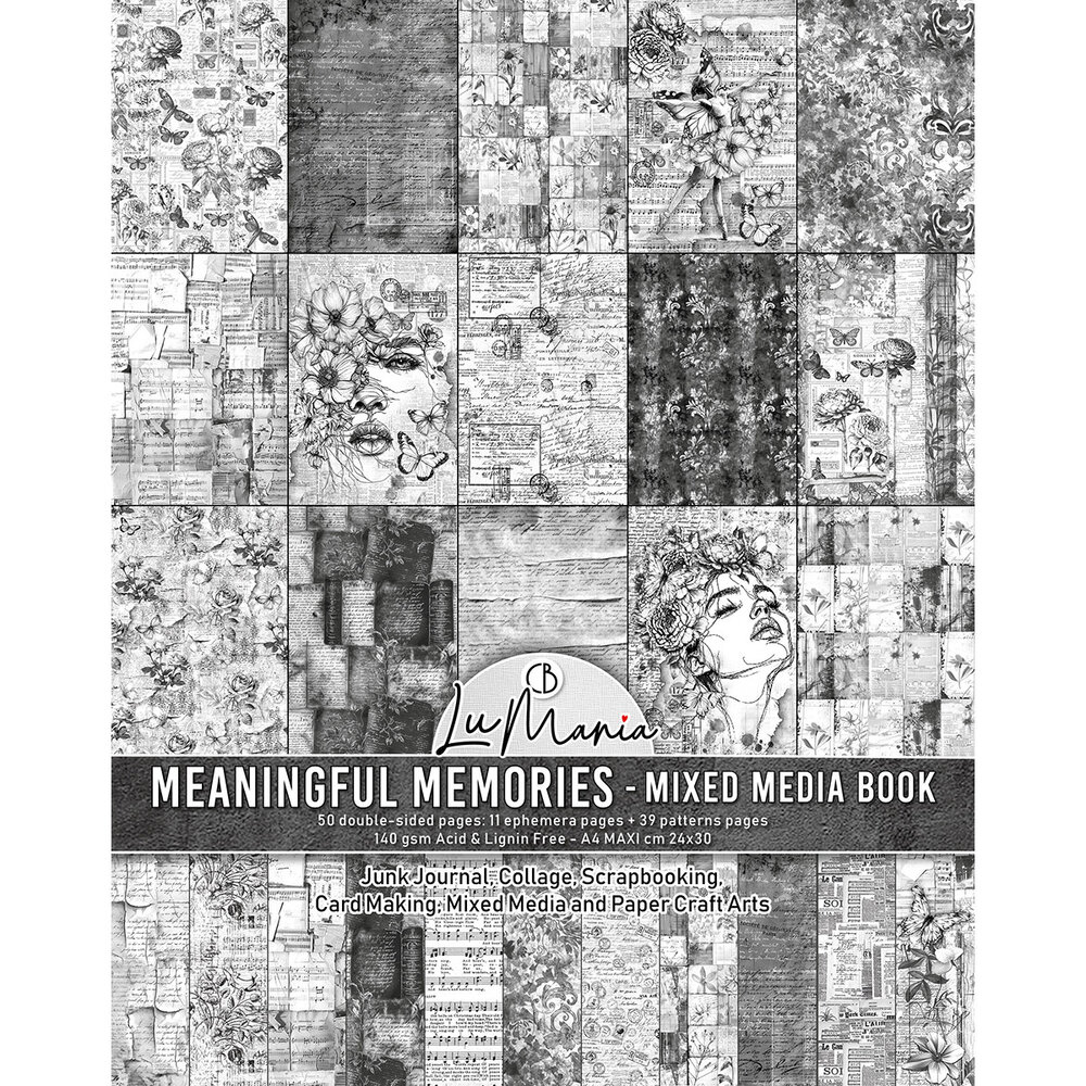 Ciao Bella Meaningful Memories A4 Maxi Mixed Media Book (MA005)