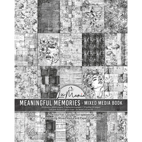 Ciao Bella Meaningful Memories A4 Maxi Mixed Media Book (MA005)