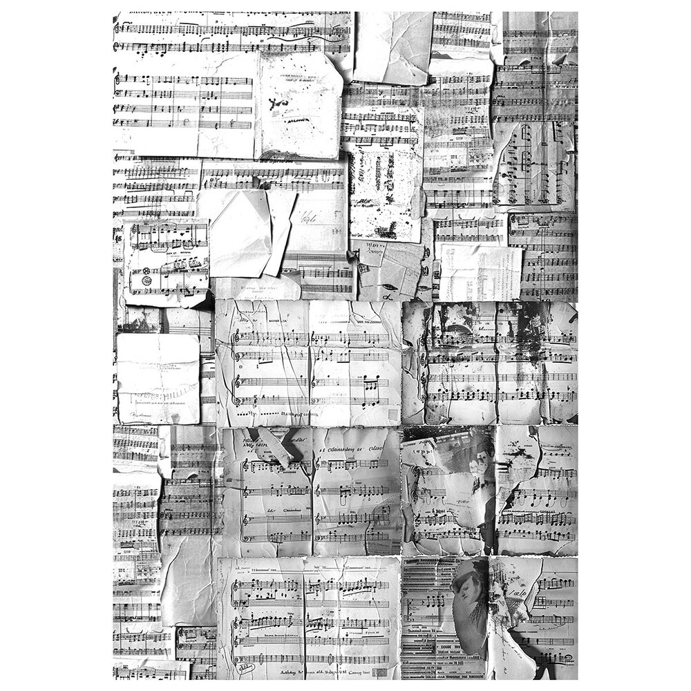 Ciao Bella Meaningful Memories A4 Mixed Media Rice Paper (4pcs) (MF005)