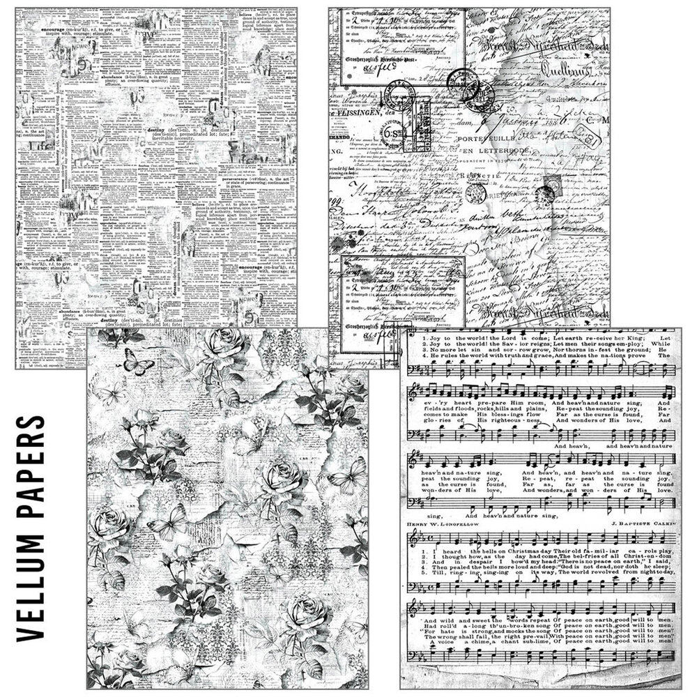 Ciao Bella Meaningful Memories Craftmix Mixed A5 Paper Pack (8pcs) (MC005)