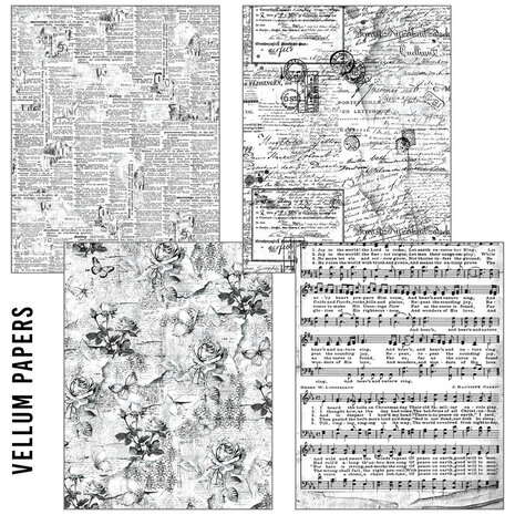 Ciao Bella Meaningful Memories Craftmix Mixed A5 Paper Pack (8pcs) (MC005)