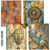 Ciao Bella Past Time Craftmix Mixed A5 Paper Pack (8pcs) (MC004) Ciao Bella Past Time Craftmix Mixed A5 Paper Pack (8pcs) (MC004)