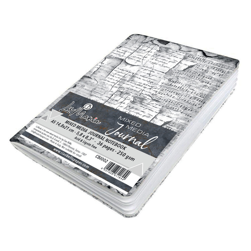 Ciao Bella Mixed Media A5 Journal Notebook (36pcs) (CBJ002) Ciao Bella Mixed Media A5 Journal Notebook (36pcs) (CBJ002)