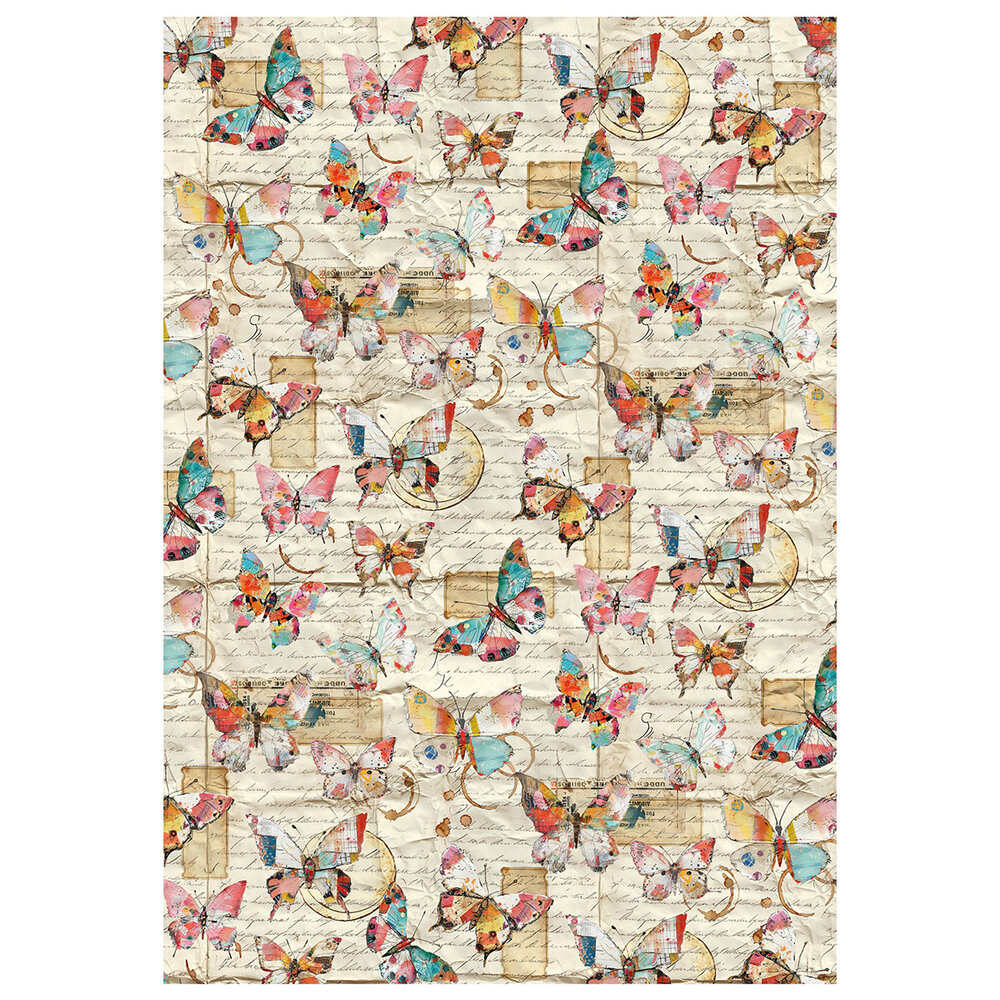 Ciao Bella Quintessential A4 Mixed Media Rice Paper (4pcs) (MF003)