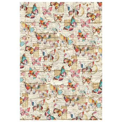 Ciao Bella Quintessential A4 Mixed Media Rice Paper (4pcs) (MF003)