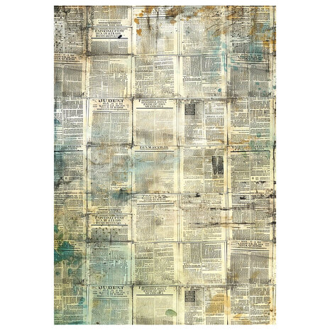 Ciao Bella Time Capsule A4 Mixed Media Rice Paper (4pcs) (MF001)