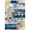 Ciao Bella Urban Blue Denim A4 Mixed Media Rice Paper (4pcs) (MF002) Ciao Bella Urban Blue Denim A4 Mixed Media Rice Paper (4pcs) (MF002)