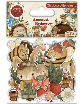 Craft Consortium Amongst the Hedgerow Chipboard Ephemera (CCEPH014)