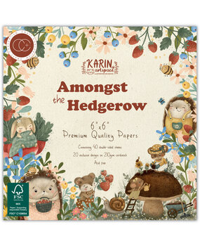 Craft Consortium Amongst the Hedgerow 6x6 Inch Premium Paper Pad (CCPPAD048B)