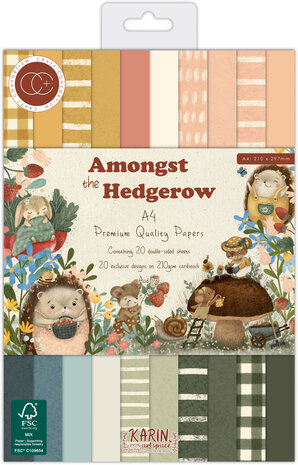 Craft Consortium Amongst the Hedgerow A4 Premium Paper Pad (CCPPAD048C)