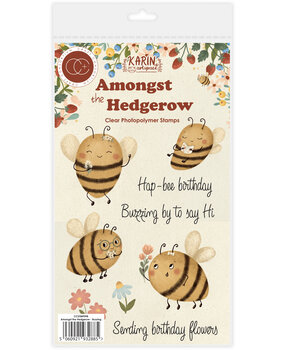 Craft Consortium Amongst the Hedgerow A6 Clear Photopolymer Stamps Buzzing (CCSTMP098)
