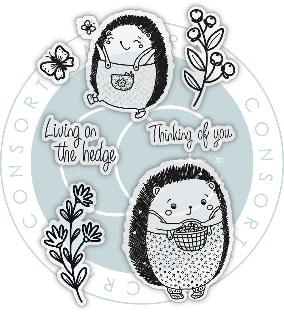 Craft Consortium Amongst the Hedgerow A6 Clear Photopolymer Stamps Hedge (CCSTMP099)