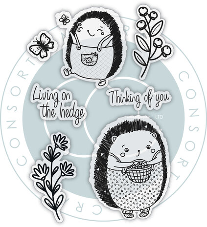 Craft Consortium Amongst the Hedgerow A6 Clear Photopolymer Stamps Hedge (CCSTMP099)