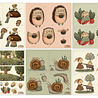 Craft Consortium Amongst the Hedgerow 8x8 Inch 3D Decoupage Paper Pad (CCPPAD048D) Craft Consortium Amongst the Hedgerow 8x8 Inch 3D Decoupage Paper Pad (CCPPAD048D)