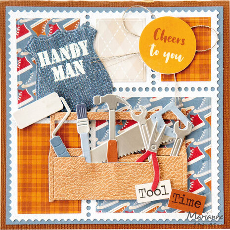 Marianne Design Collectable Toolbox (COL1574) Marianne Design Collectable Toolbox (COL1574)