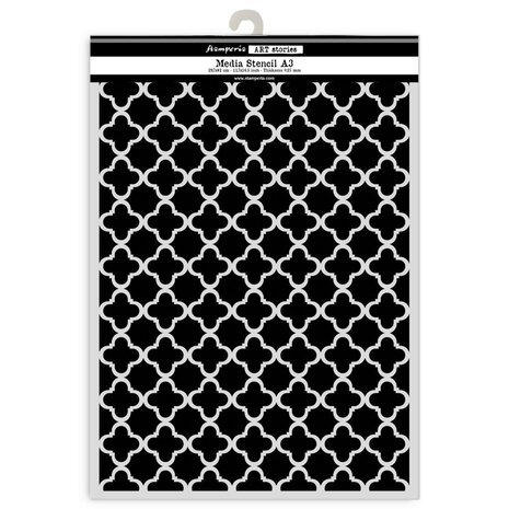 Stamperia Art Stories A3 Big Stencil Bee Net (KSTDA3004)