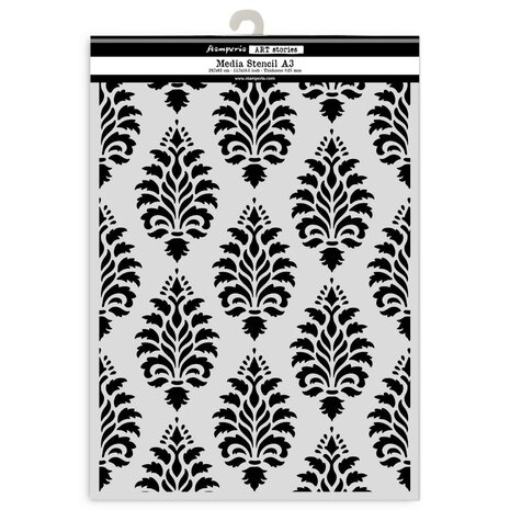 Stamperia Art Stories A3 Big Stencil Tapestry 1 (KSTDA3002)