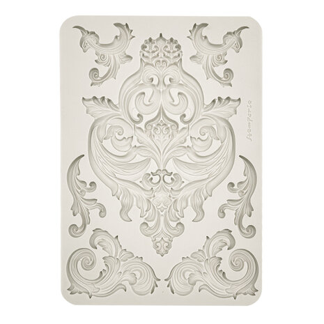 Stamperia Art Stories A4 Big Silicon Mould Frieze and Corners (KACMA404)